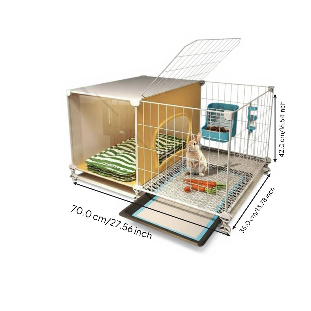 Leakproof guinea pig hutch