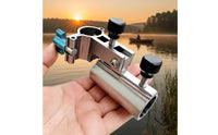 Fishing Chair Mount Aluminum Alloy Rod Holder Bracket Anti-Loss Screws Universal for Anglers