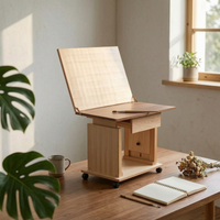 Adjustable Still Life Table Space Saving Tilting Drawing Table Easy Assembly Art Furniture for Sketching