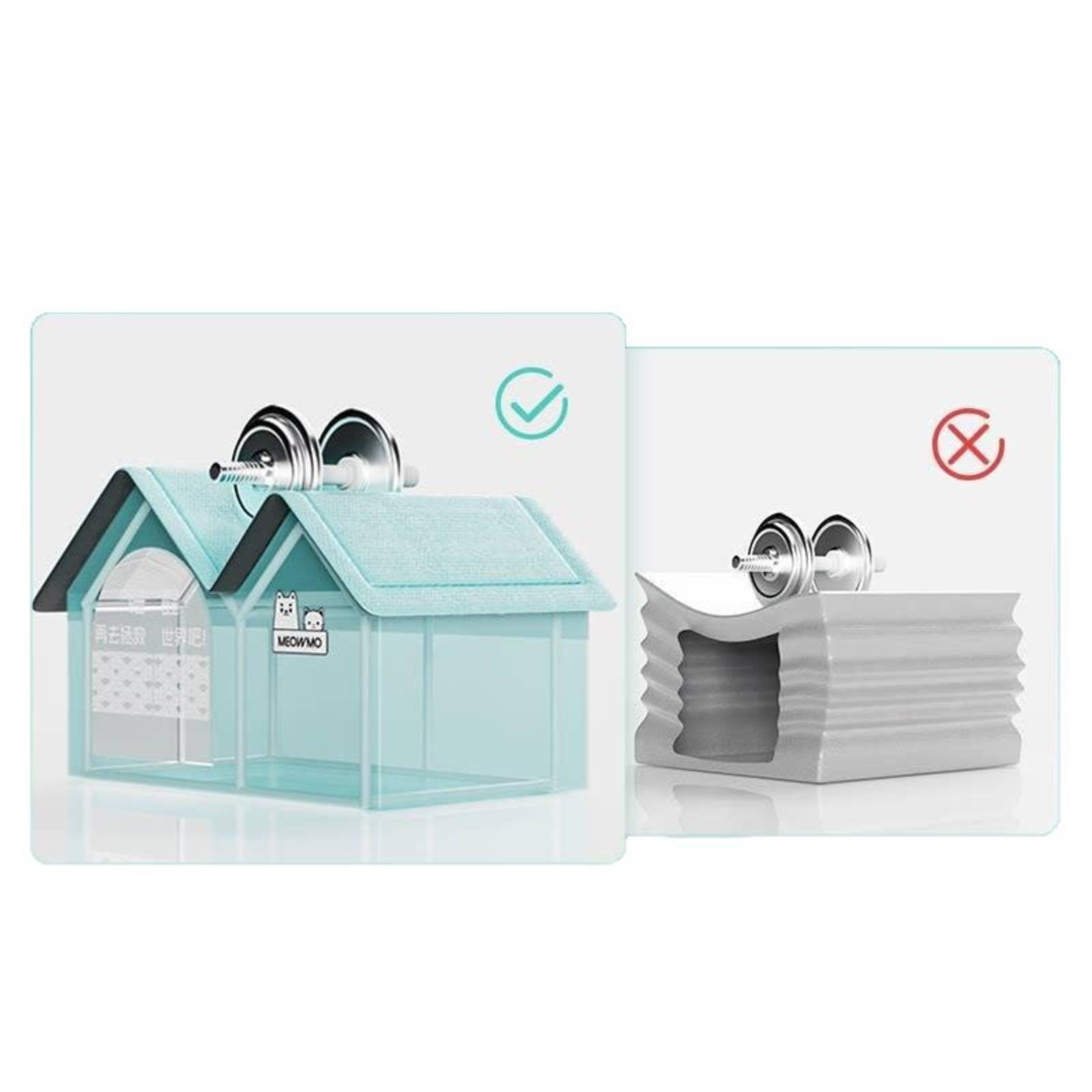 Cooling Feline Bed Air-Conditioned Room Enclosed Pet Bed Closed Design