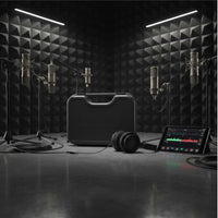 Wireless Audio Device Hard Case Secure Safeguarding Equipment Carrying Box