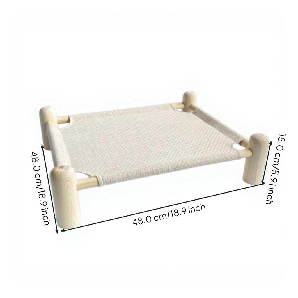Elevated Dog Bed, Breathable Mesh, Non-Slip, Indoor/Outdoor