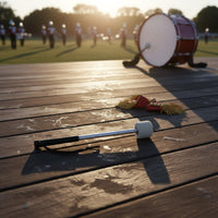 Marching Bass Drum Beater Lightweight Bass Drum Mallet Non-Slip Grip Musical Equipment for Procession