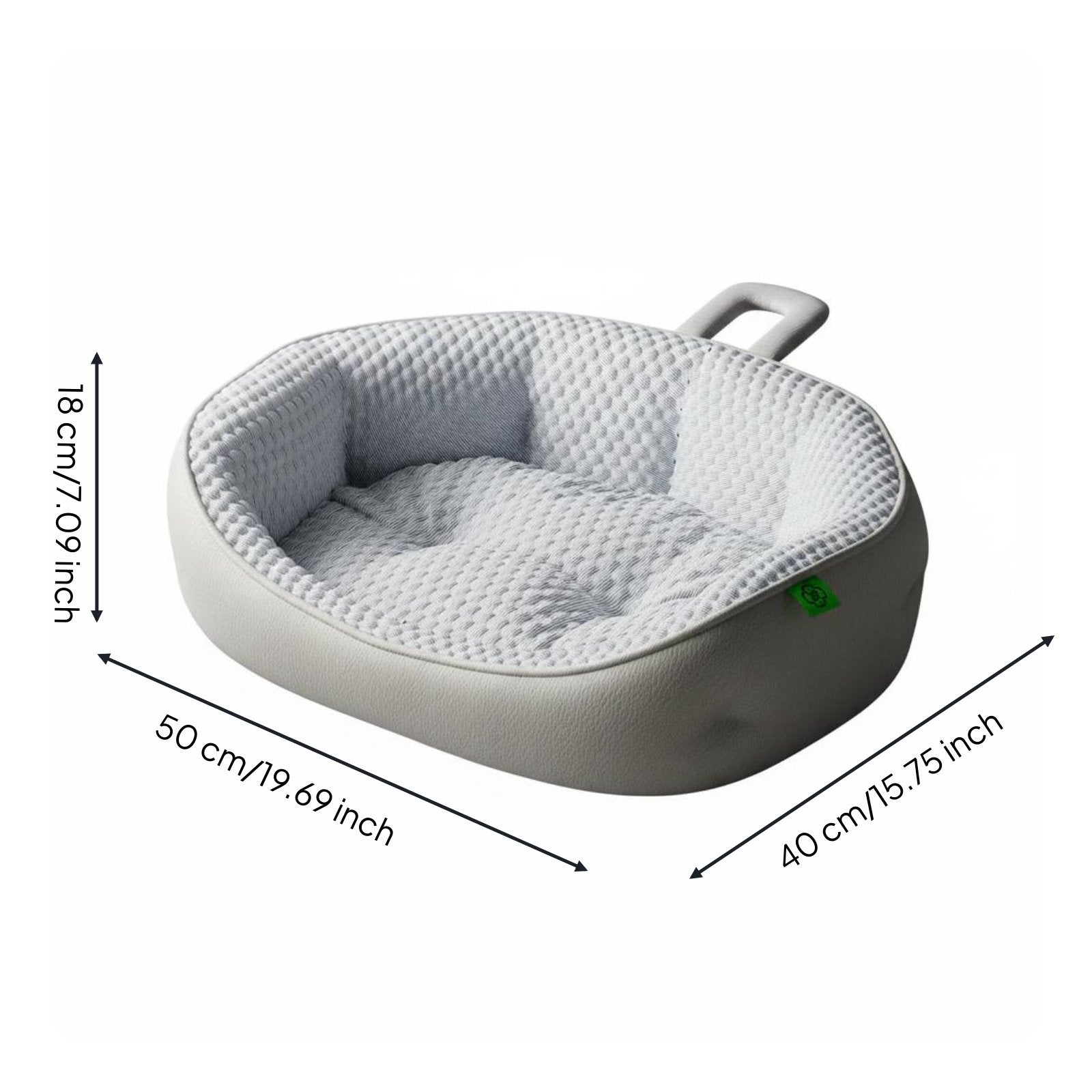 Serene Slumber Pet Nest Year-Round Use Cooling Pet Bed Breathable Material