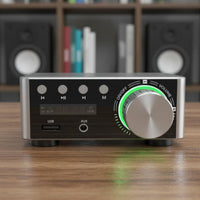2 Channel Class D Amplifier Compact Design Mini Stereo Amplifier Low Noise