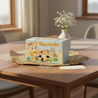 Wooden Shape Sorting Box Stacking Cognitive Toy Box Hand-Eye Coordination