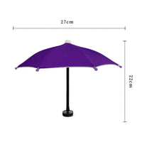 Flexible Phone Umbrella Sun Protection for Real-Time Broadcast Broadcasting