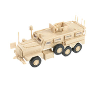 67 Pieces 1:72 Scale Panther MRAP Model Includes Display Case for Boys