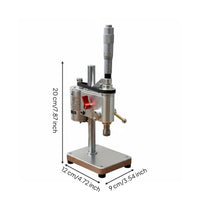 Mini Drill Press Miniature Precision Bench Drill Compact Design Portable Machine for Model Makers, Hobbyists, Craft Room, Garage