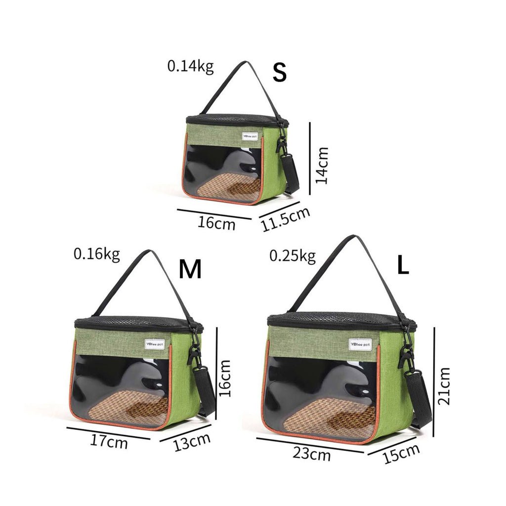 Hamster Carrier Bag Portable Breathable Pet Carrier Escape Proof for Outdoor