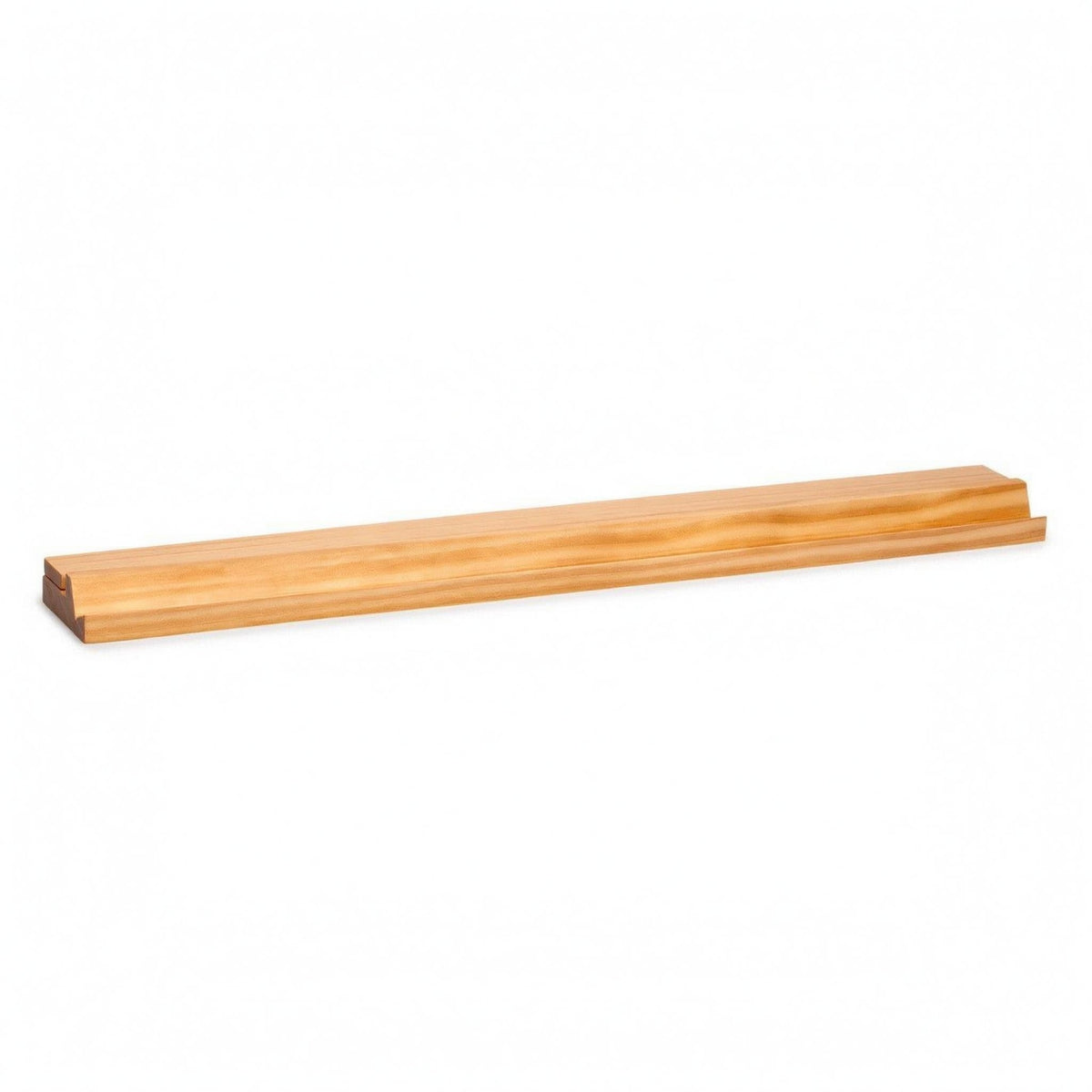 Mahjong Push Rack Grooved Wooden Mahjong Rack Rectangular