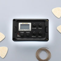 Pickup Preamp Control Single-Unit Low Battery Indicator Music Accessory Compact