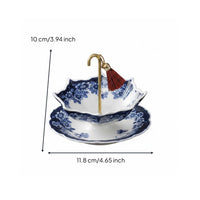 Umbrella Tea Strainer Decorative Design Steeper Heat-Resistant