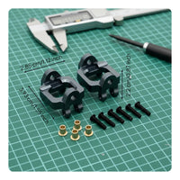 Front Caster Hub Anodized Finish Aluminum Caster Block Long-Lasting