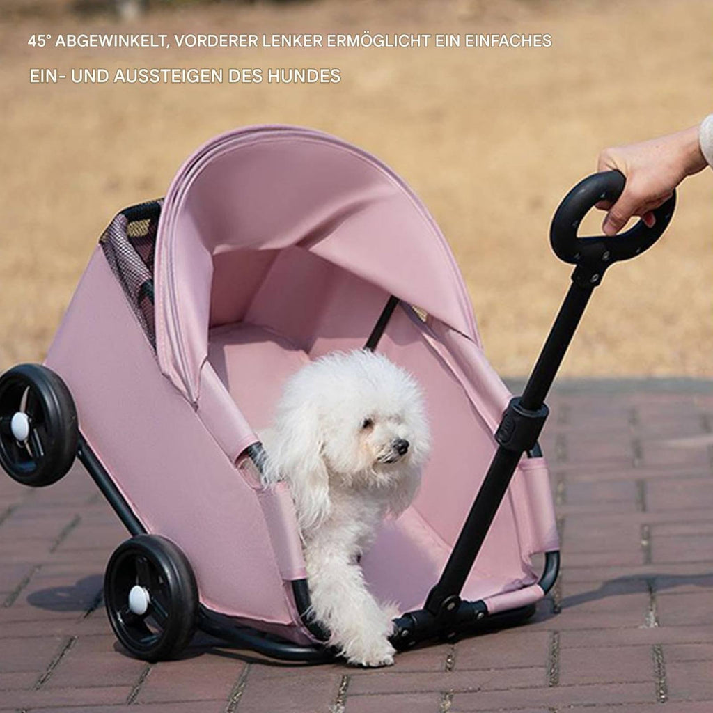 Small Pet Stroller Outdoor Use Foldable Pet Stroller for Park