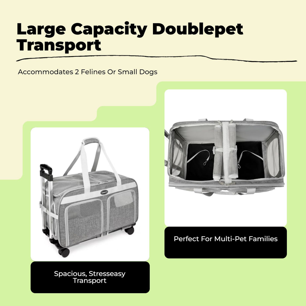 Breathable pet trolley, lightweight