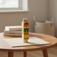 Rotating Creature Game Screenscreen-Unrestricted Play Wooden Creature Matching