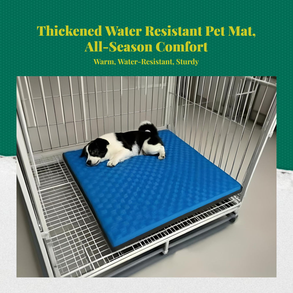 Water-Resistant Orthopedic Dog Crate Pad Non-Slip Foam Mat