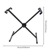 Cross-Frame Keyboard Stand Stable Instrument Holder Long-Lasting for Studio