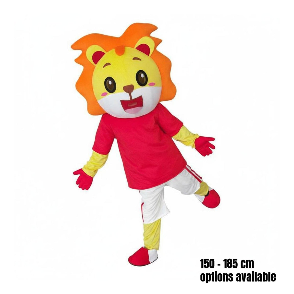 Lion Character Costume Fuzzy Material Full Lion Outfit