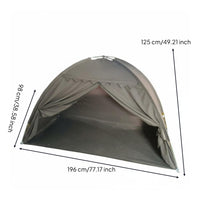 Indoor Sleeping Tent Spacious Princess Tent Cute Bear Decor for Bedside, Kids