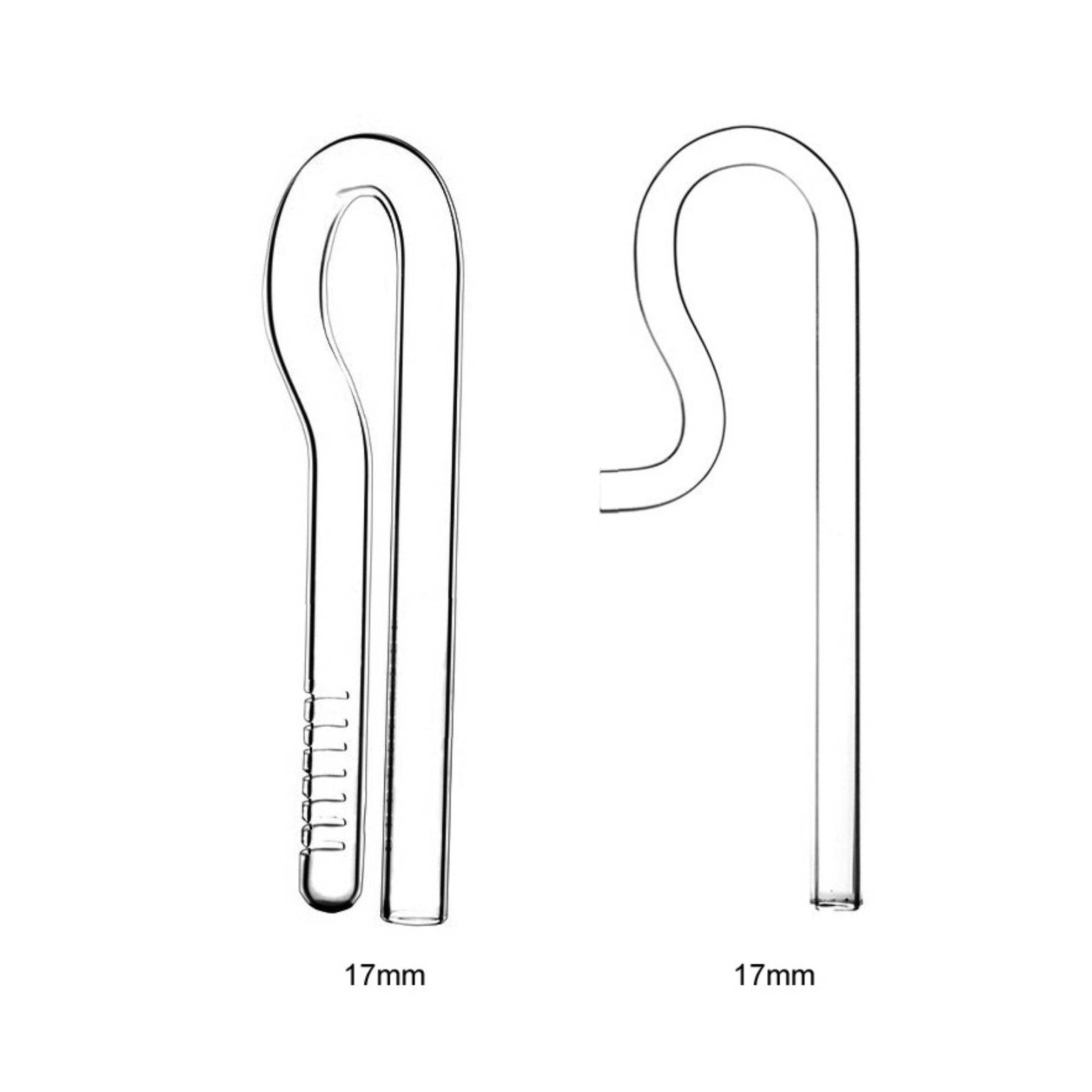 Glass Lily Pipe Improves Water Circulation Aquarium Inflow Outflow Pipe