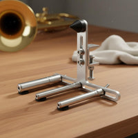 Wind Instrument Repair Stand Pointed Rubber Tip Music Gear Steel