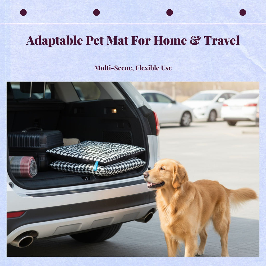 Waterproof Oxford dog bed, easy clean