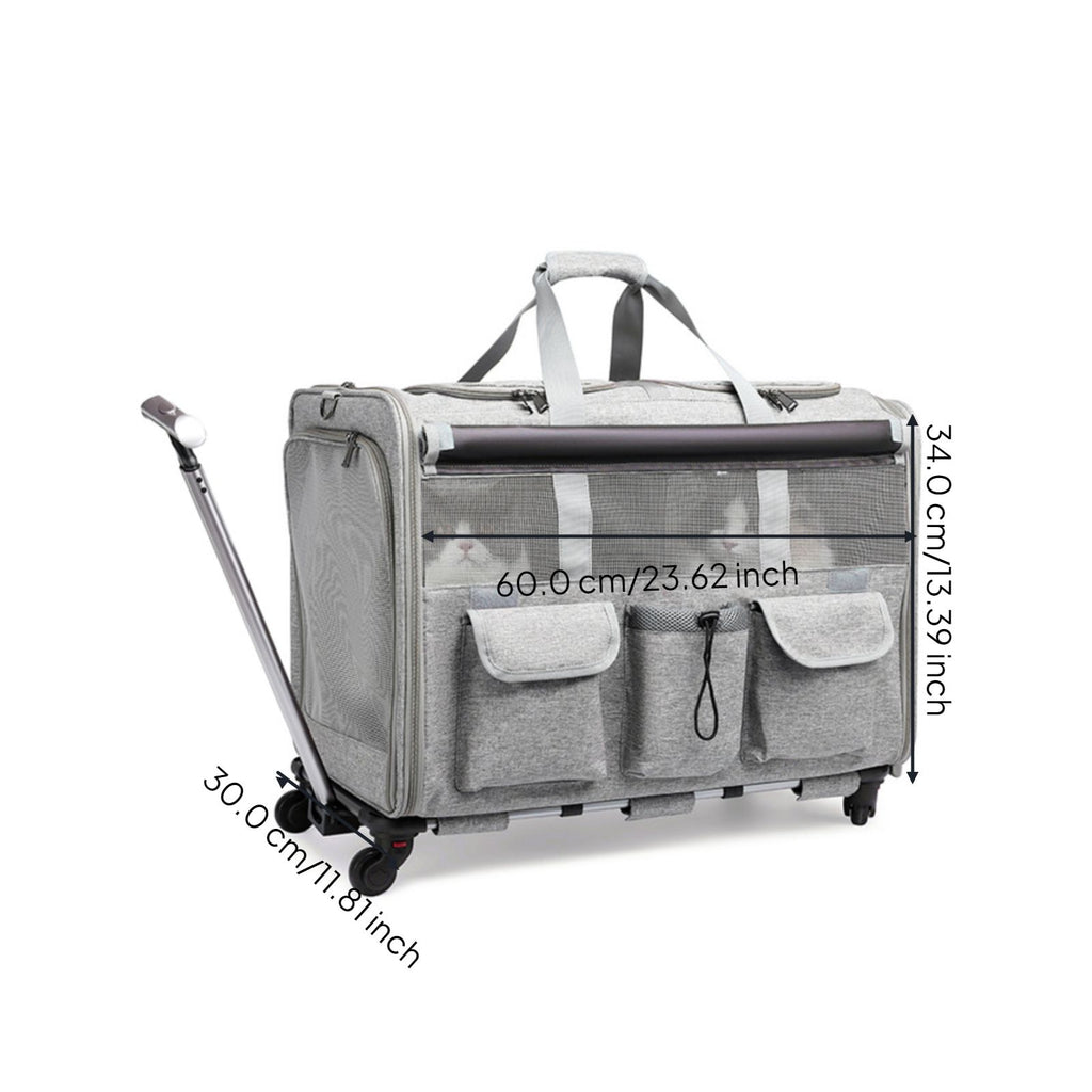 Breathable pet trolley, lightweight