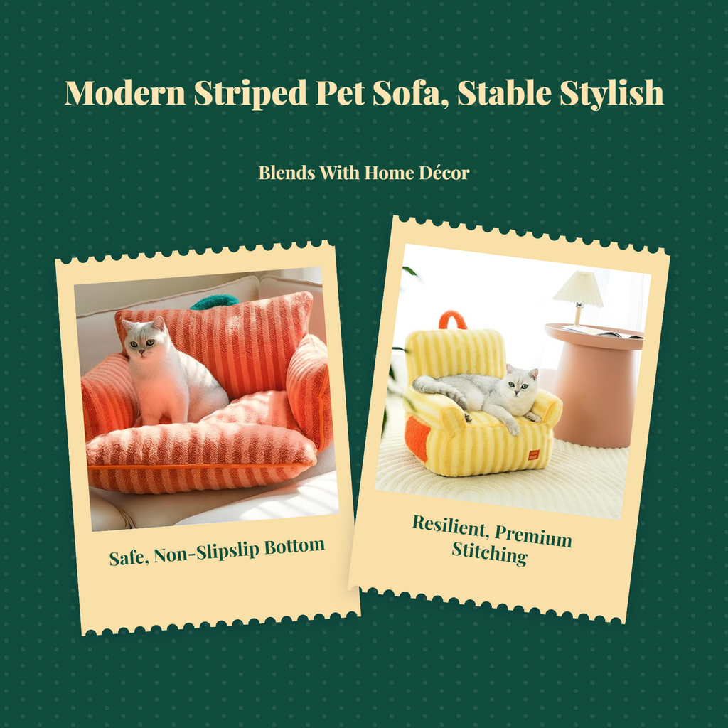 Pet Sofa Bed for Cats, Small Dogs