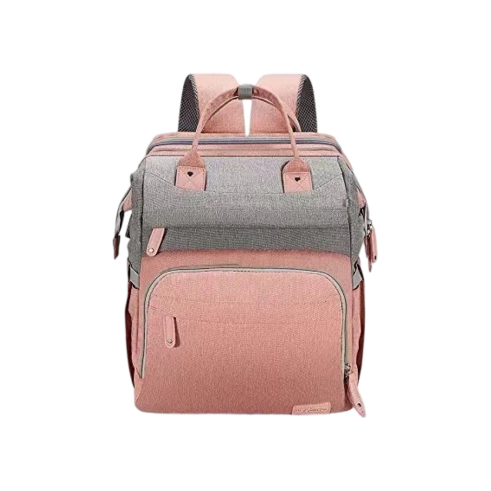 Baby Backpack Crib Padded Base Foldable Travel Crib for Parents, Babies