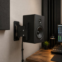 Adjustable Speaker Bracket Universal Compatibility Speaker Wall Mount Audio Accessory High Load Capacity for Stage