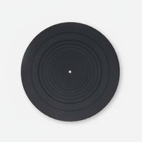 Silicone Turntable Mat Noise Reduction Vinyl Platter Mat Grooved Surface