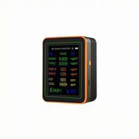 Home Gadget Rechargeable Battery Handheld Air Quality Monitor Rectangular