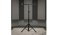 Cowbell Stand Portable Folding Cowbell Holder Metal Percussion Mount Stand for Audio Studio