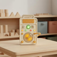 Child Busy Board Play and Learn Electric Switch Board Toy Develops Fine Motor Skills Educational Light Toy for Young Children, Infants, Car Rides
