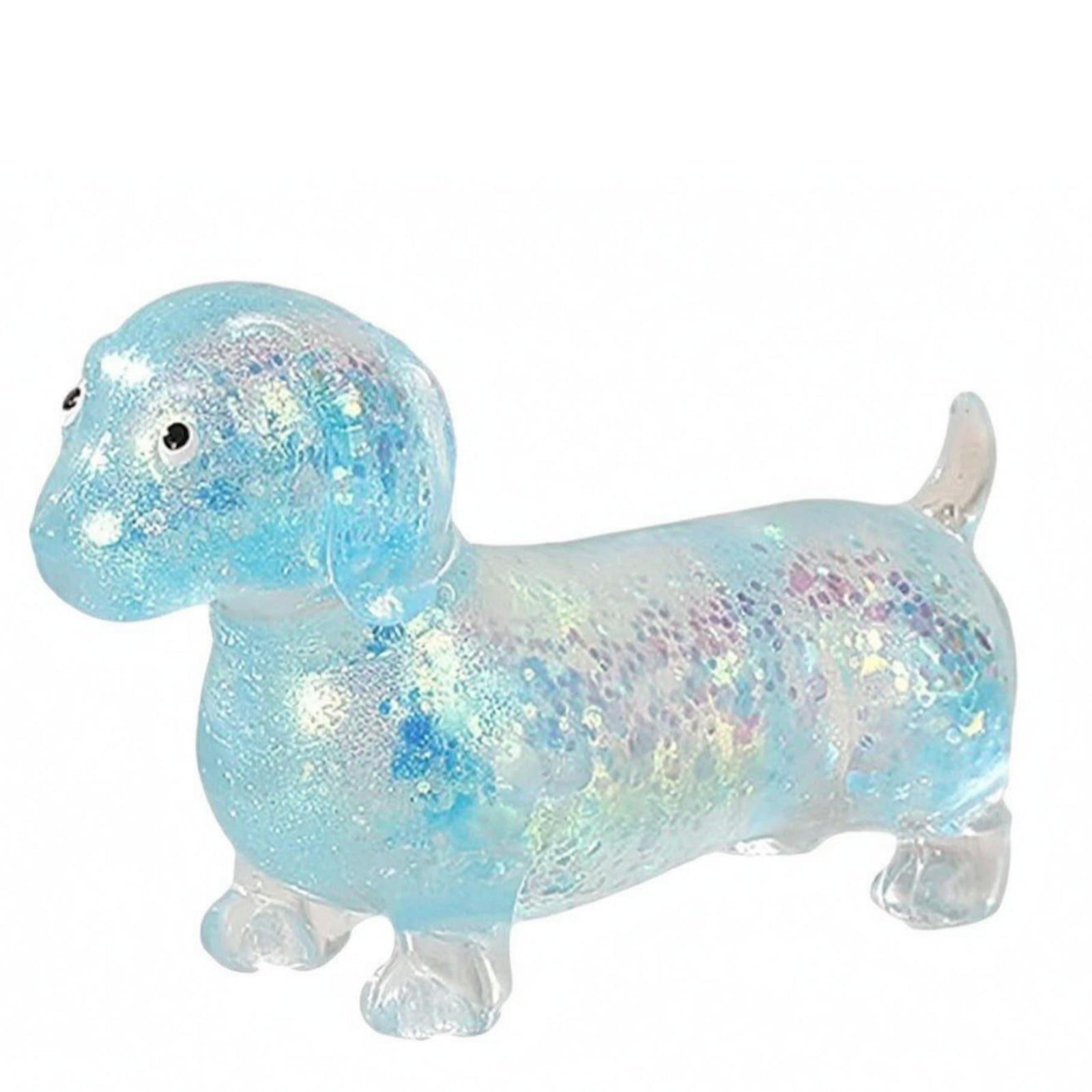 Glitter Dachshund Portable Dachshund Soft and Pliable Easy to Clean