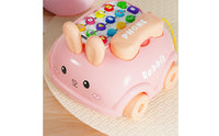 Musical Story Phone Imaginative Play Rabbit Phone Toy English Learning