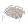 Elevated Pet Bed Long-Lasting Frame Washable Dog Cat Bed Lightweight for Summer