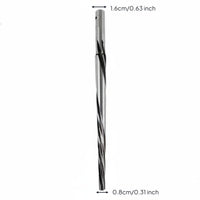 Violin Peg Reamer Titanium-Plated Violin Peg Hole Reamer Sturdy for Workshop