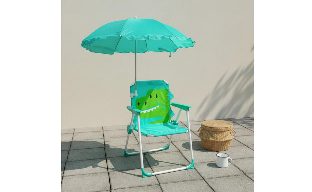 Kids Beach Chair with Umbrella Lightweight for Toddlers