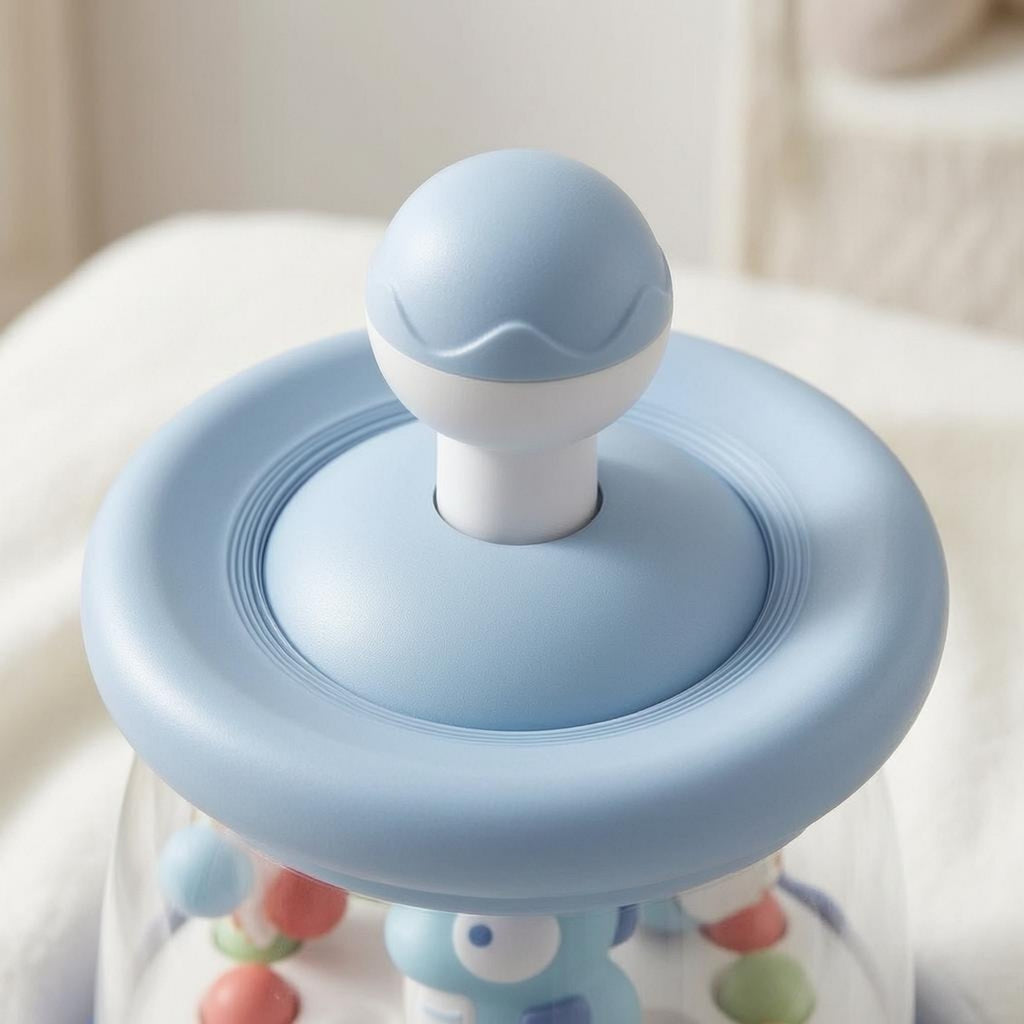 Press-Androtate Toy Colorful Balls Baby Toy Fine Movement Skills for Infants