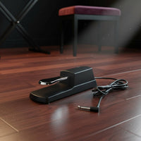 Sustain Pedal Polarity Switch Electronic Piano Foot Pedal 6.5mm Jack Synthesizer Footswitch for Home Studio