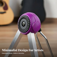 Triangular Guitar Stand Compact Foldable Guitar Stand No Assembly Required for Travel, Stage
