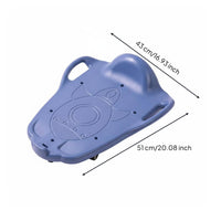 4-Wheeled Floor Scooter Develops Movement Skills Sensory Training Scooter