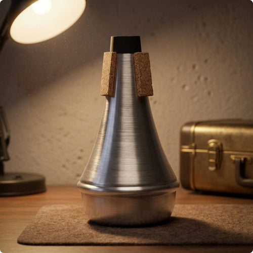 Trumpet Mute Conical Metal Trumpet Mute Cork Pads