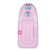 Inflatable Water Buoyant Toy Carry Handles Clear Bottom Raft Welded Seam