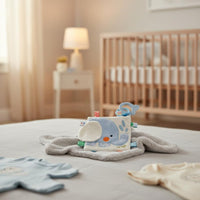 Elephant Lovey Toy Long-Lasting Elephant Comfort Cloth Detachable Teether