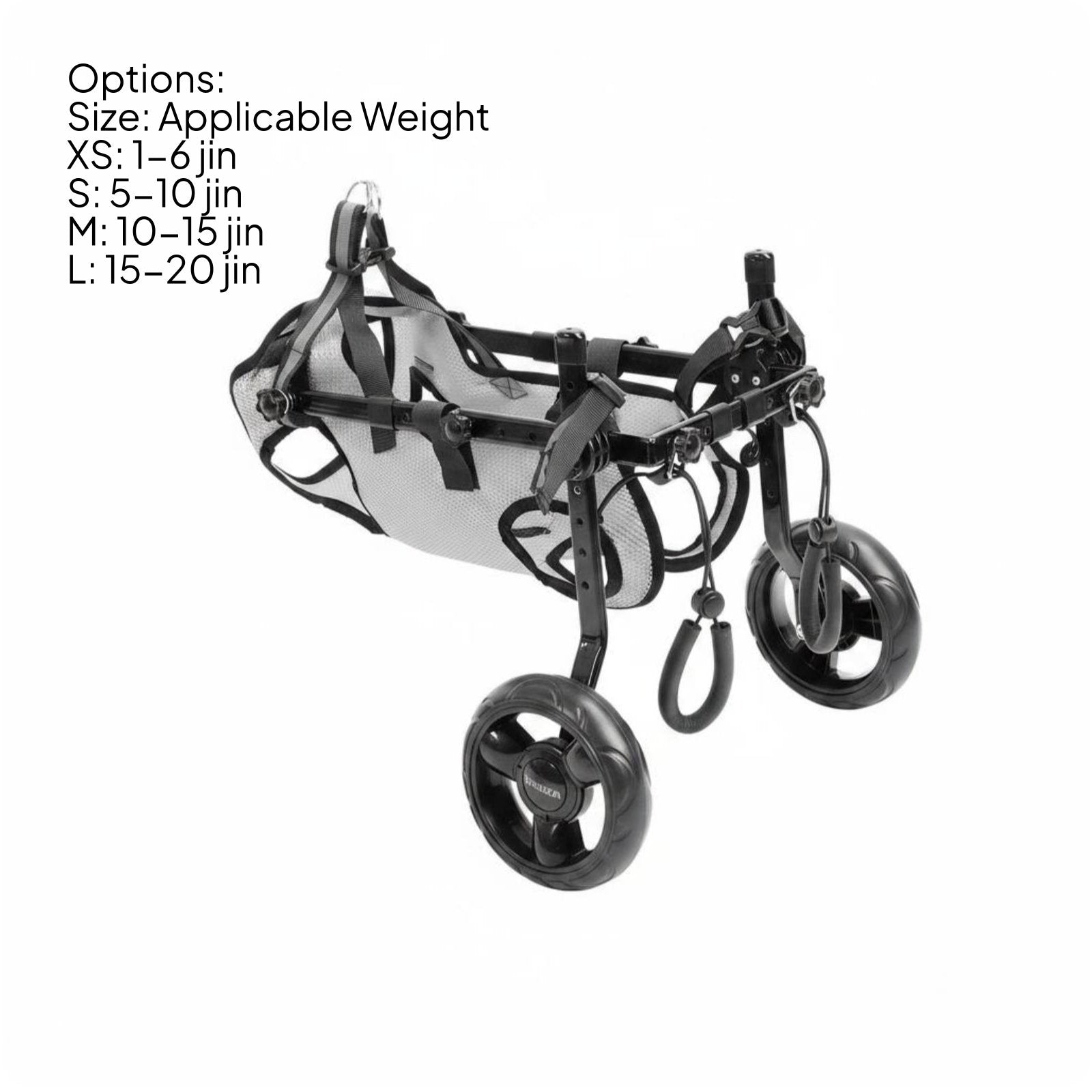 Disabled Pet Wheelchair Lightweight Recovery Dog Chair Long-Lasting