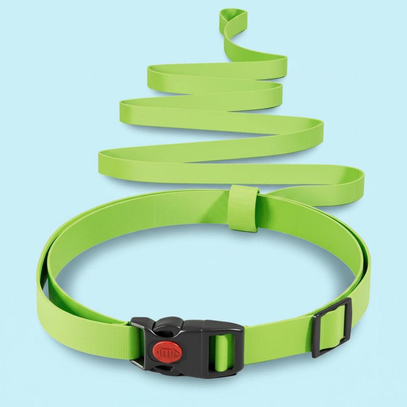 Outdoor Water Swim Tow Buoy Leash Locking Buckle Swim Buoy Tether Belt Heavy